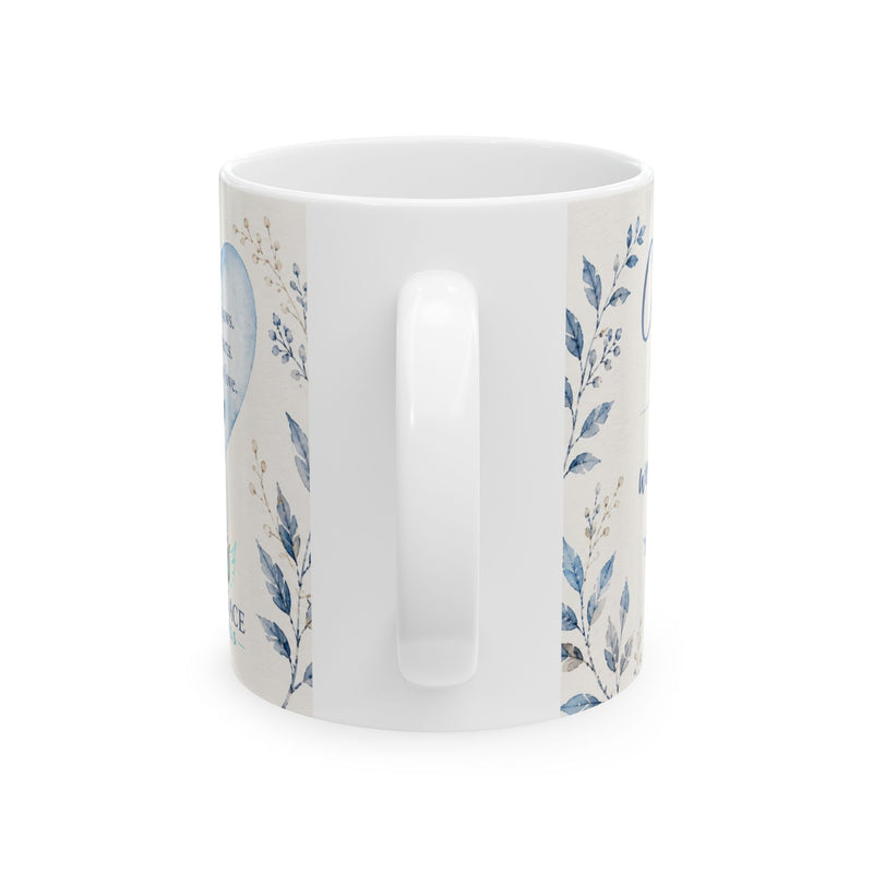 Watercolor cat artwork on Cats Ace mug
